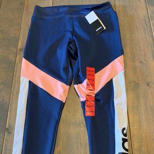 ADIDAS Climalite Women’s Blue Workout Leggings Med